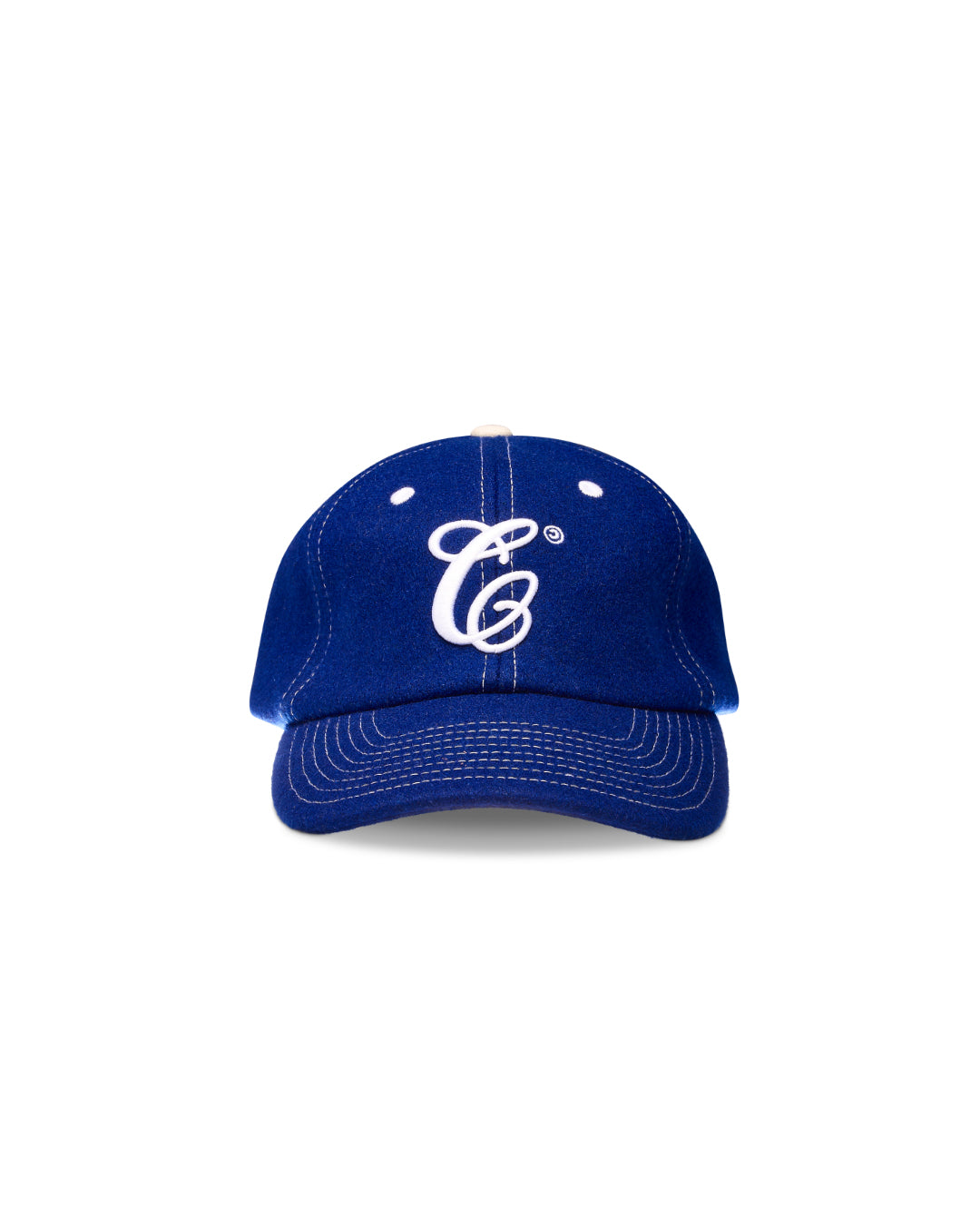 Blue Felt Cap
