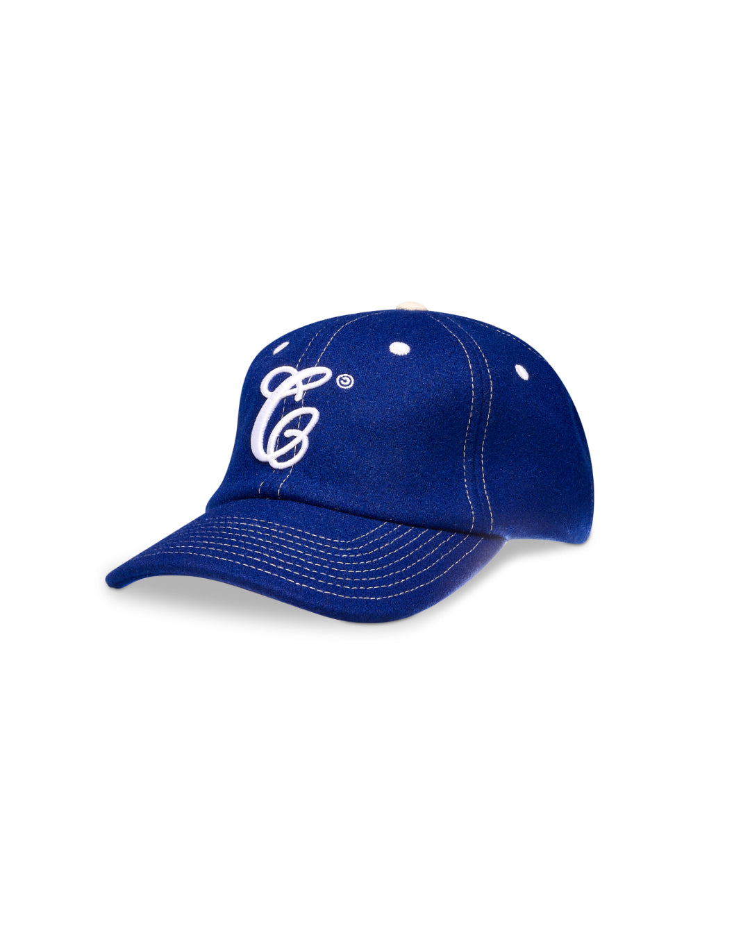 Blue Felt Cap