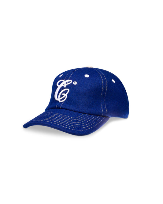 Blue Felt Cap